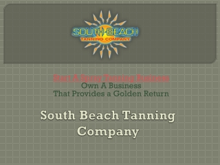 Opportunity in Spray Tanning Industry