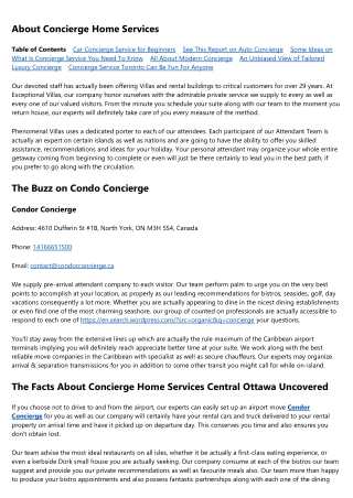 An Unbiased View of Concierge Security