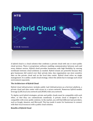 Hybrid Cloud