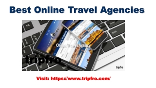 Best Online Travel Agencies - TripFro