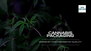 Cannabis Packaging Trends | Branding | Colour | Re-design