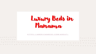 Luxury Beds in Manama