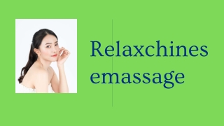 TUI -NA Massage In Salisbury