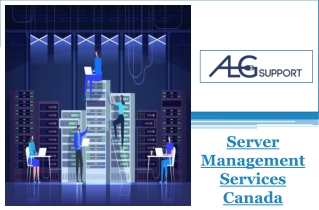 Server Management Services Canada
