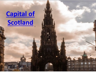 Capital of Scotland and Currency
