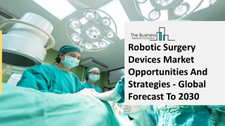 Robotic Surgery Devices Market Overview, Leading Company Analysis Forecast To 20