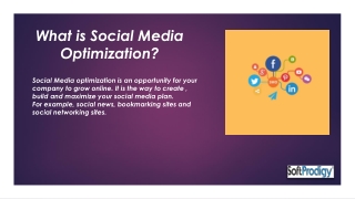 What is Social Media Optimization?