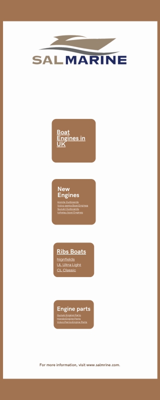 Explore New Boats and Marine Engine Parts in UK