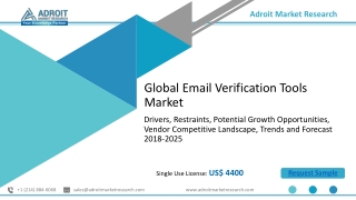 Email Verification Tools Market 2020 Global Market Size, Share, Analysis, Growth