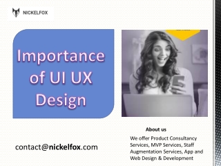 Importance of UI UX Design