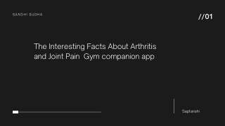 6 Interesting Facts About Arthritis and Joint Pain