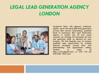 Legal Lead Generation Agency  London