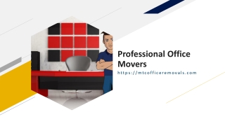 Professional Office Movers