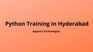 Python Training in Hyderabad (1)