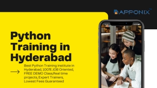 Python Training in Hyderabad