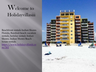 Barefoot Beach Vacation Rentals