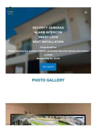 security cameras installation Sydney