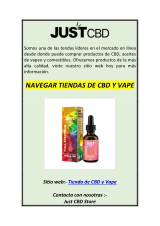 NAVEGAR TIENDAS DE CBD Y VAPE