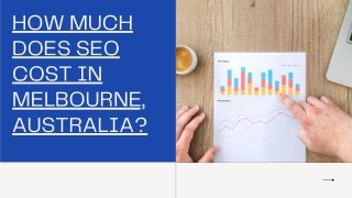 How much Does SEO Cost In Melbourne, Australia?