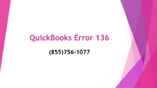 QuickBooks Error 136