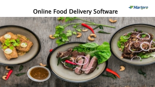 Online Food Delivery Software