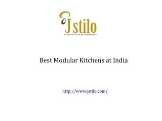 Best Modular Kitchens at India