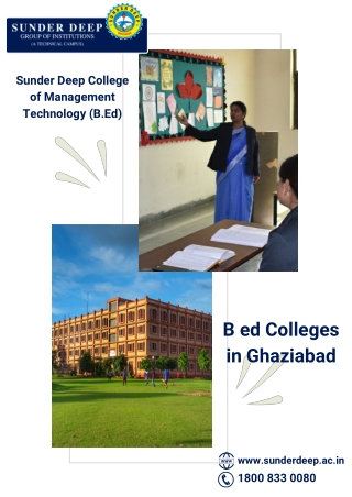 Best B Ed College in Ghaziabad