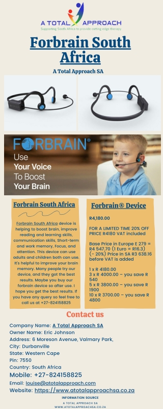 Forbrain South Africa