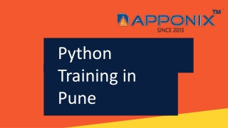Python Training in Pune