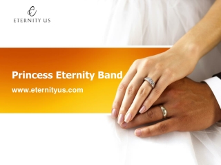 Order Platinum Princess Eternity Band Online - www.eternityus.com