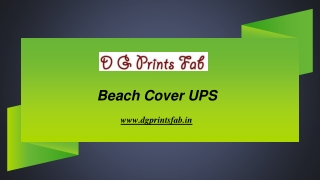 Beach Cover UPS