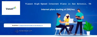 Viasat High-Speed Internet Plans in San Antonio, TX