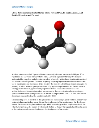 Acrolein Market