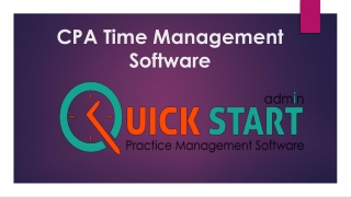 CPA Time Management Software