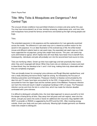 Why Ticks & Mosquitoes are Dangerous_ And Control Tips_ Payne Pest-converted