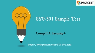 2021 CompTIA Security  SY0-501 Updated Dumps