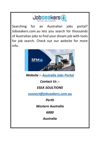 Australia Jobs Portal | Jobseakers.com.au