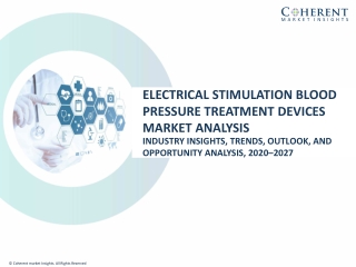 Electrical Stimulation Blood Pressure Treatment Devices Market Analysis-2027