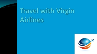 Travel with Virgin Airlines