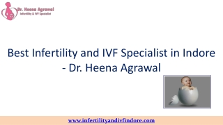 Best Infertility and IVF Specialist in Indore - Dr. Heena Agrawal