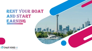 Rent your Boat and Start Earning