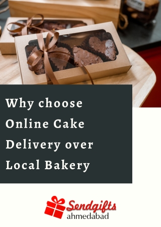 Importance of Ordering a cake online store