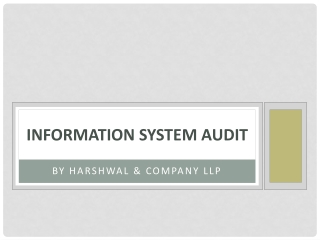 Information System Auditing Services - HCLLP