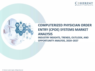 Computerized Physician Order Entry (CPOE) Systems Market Trends Forecast 2026