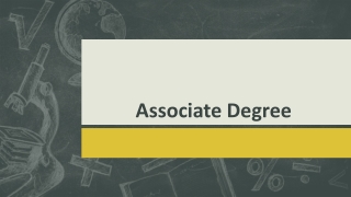 What Is An Associate Degree?