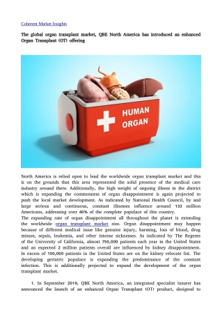 Organ transplant market14