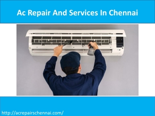 Ac Repair And Services In Chennai