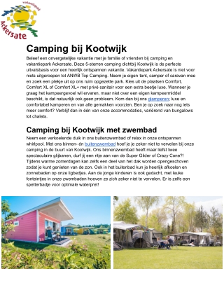 Kootwijk camping