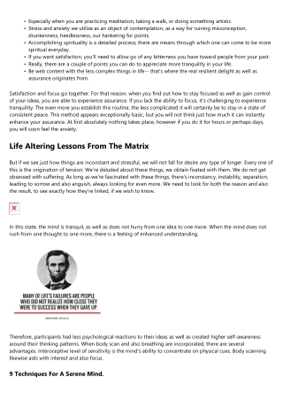 5 Straightforward Ways To Enhance Your Peace Of Mind