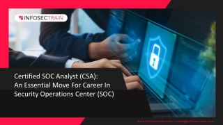 An Essential Move For Career In Security Operations Center (SOC)